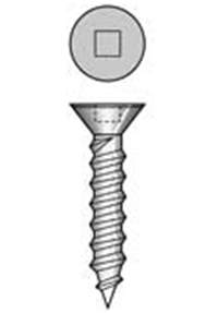 CSK Head Square Self Tapping Screw